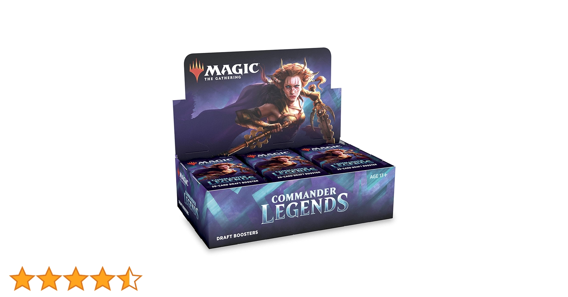 Magic: The Gathering Commander ボックス Magic The Gathering Commander Masters Set Booster Box - 24